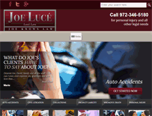 Tablet Screenshot of joeknowslaw.com